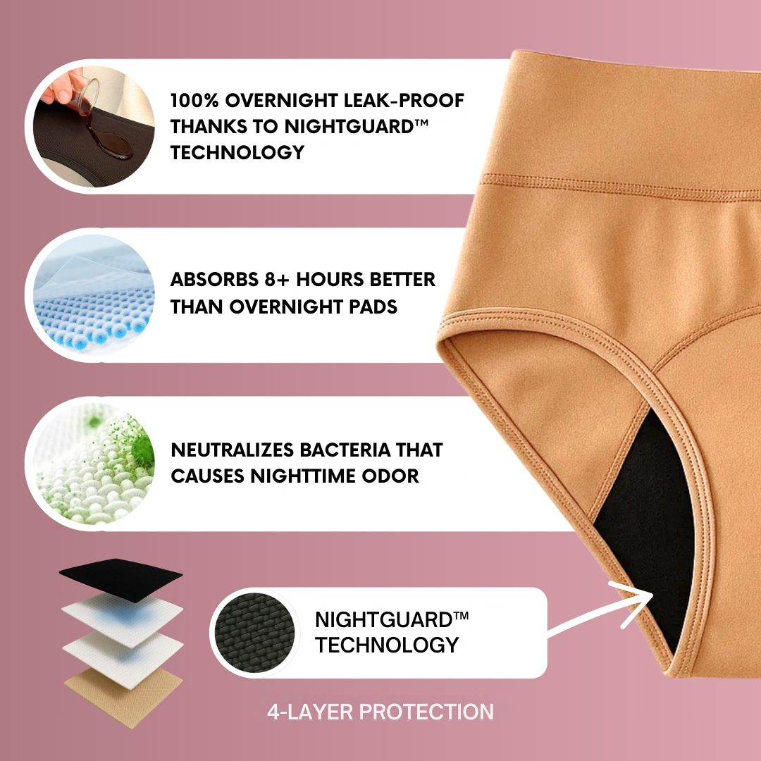 Night Time Comfort - Heavy Flow Leakproof Underwear